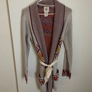 Billabong Tribal / Aztec Print Cardigan
